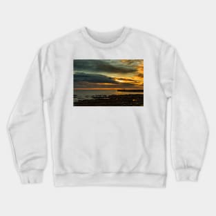 Sunrise At Seaham Pier Crewneck Sweatshirt